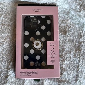 Kate Spade Polka Dot phone cover for iPhone 13 Pro Max NIB